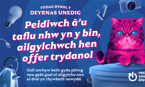 Communications toolkit poster in Welsh
