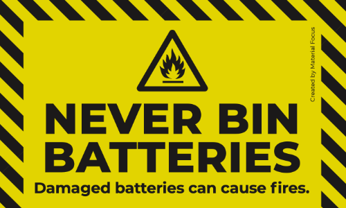 Battery recycling poster thumbnail
